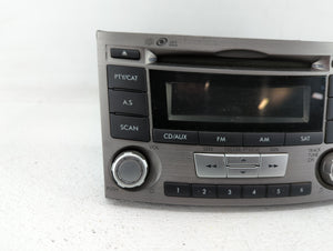 2012-2014 Subaru Legacy Radio AM FM Cd Player Receiver Replacement P/N:86201AJ66A 86201AJ61A Fits 2012 2013 2014 OEM Used Auto Parts