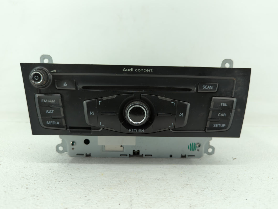 2010-2012 Audi A4 Radio AM FM Cd Player Receiver Replacement P/N:8T1 035 186 R 8T1 035 664 A Fits OEM Used Auto Parts