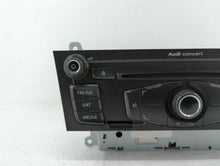 2010-2012 Audi A4 Radio AM FM Cd Player Receiver Replacement P/N:8T1 035 186 R 8T1 035 664 A Fits OEM Used Auto Parts