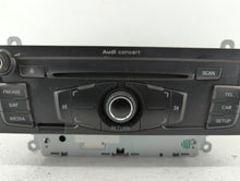 2010-2012 Audi A4 Radio AM FM Cd Player Receiver Replacement P/N:8T1 035 186 R 8T1 035 664 A Fits OEM Used Auto Parts