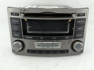 2012-2014 Subaru Legacy Radio AM FM Cd Player Receiver Replacement P/N:86201AJ66A 86201AJ61A Fits 2012 2013 2014 OEM Used Auto Parts