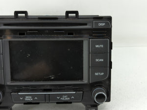 2015 Hyundai Sonata Radio AM FM Cd Player Receiver Replacement P/N:96180-C20004X Fits 2017 2018 OEM Used Auto Parts