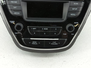 2014-2016 Hyundai Elantra Radio AM FM Cd Player Receiver Replacement P/N:96170-3X156GU 961703X156GU Fits 2014 2015 2016 OEM Used Auto Parts