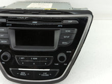 2014-2016 Hyundai Elantra Radio AM FM Cd Player Receiver Replacement P/N:96170-3X156GU 961703X156GU Fits 2014 2015 2016 OEM Used Auto Parts