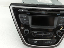 2013 Hyundai Elantra Radio AM FM Cd Player Receiver Replacement P/N:961703X155 96170-3X155RA5 Fits OEM Used Auto Parts