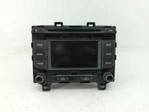 2015-2017 Hyundai Sonata Radio AM FM Cd Player Receiver Replacement P/N:96180-C2000 96180-C20004X Fits 2015 2016 2017 OEM Used Auto Parts