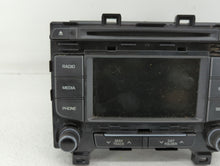 2015-2017 Hyundai Sonata Radio AM FM Cd Player Receiver Replacement P/N:96180-C2000 96180-C20004X Fits 2015 2016 2017 OEM Used Auto Parts