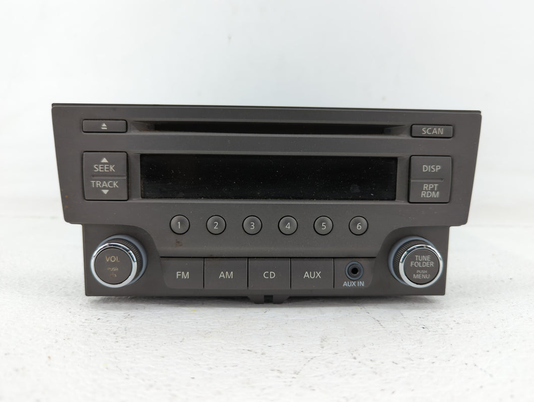 2013-2014 Nissan Sentra Radio AM FM Cd Player Receiver Replacement P/N:281853RA2A 3365M Fits 2013 2014 OEM Used Auto Parts