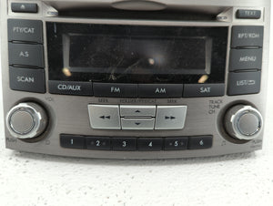 2012-2014 Subaru Legacy Radio AM FM Cd Player Receiver Replacement P/N:86201AJ66A 86201AJ61A Fits 2012 2013 2014 OEM Used Auto Parts