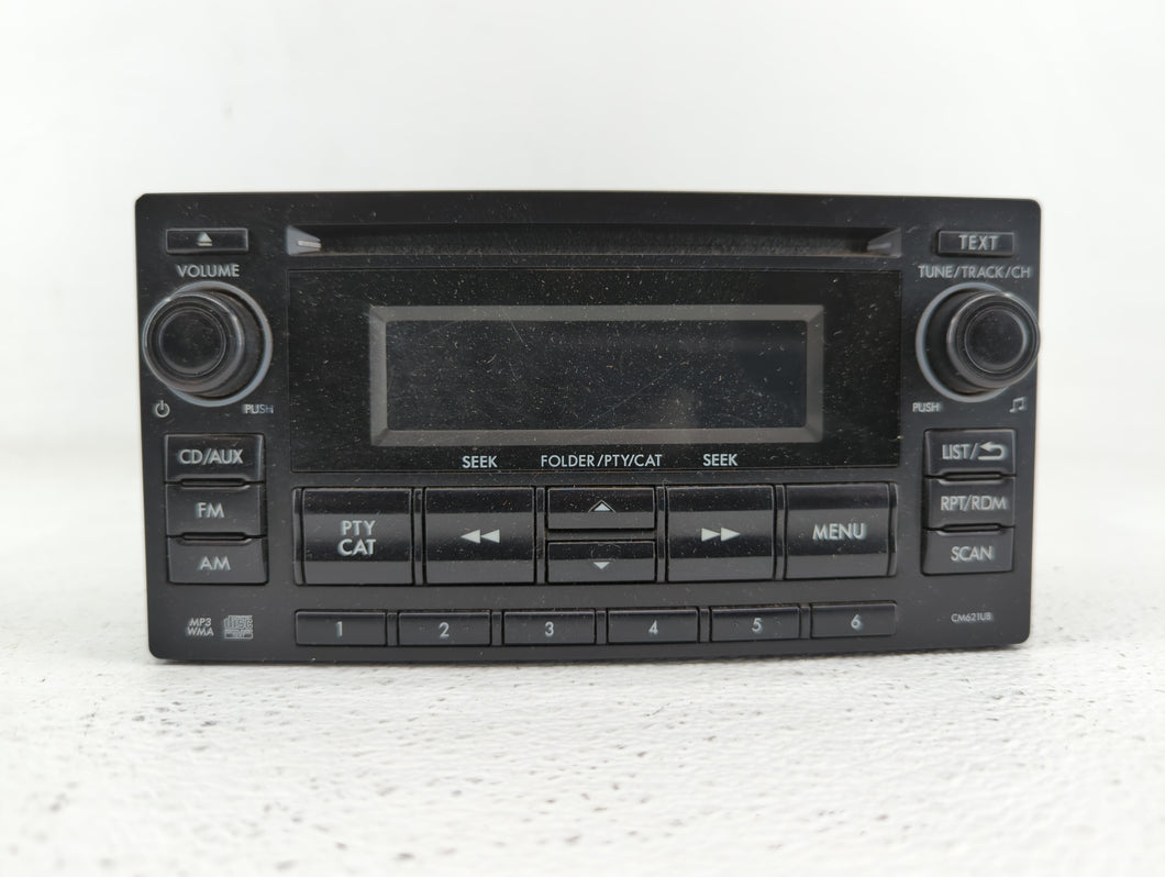 2012-2014 Subaru Impreza Radio AM FM Cd Player Receiver Replacement P/N:86201AJ61A 86201FJ600 Fits 2012 2013 2014 OEM Used Auto Parts