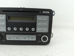 2010-2011 Volkswagen Golf Radio AM FM Cd Player Receiver Replacement P/N:1K0 035 180 1K0 035 161 D Fits 2010 2011 OEM Used Auto Parts