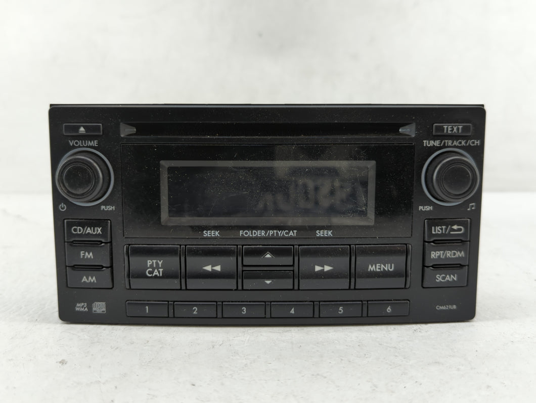 2012-2014 Subaru Impreza Radio AM FM Cd Player Receiver Replacement P/N:86201FJ600 86201FJ620 Fits 2012 2013 2014 OEM Used Auto Parts