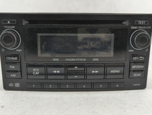 2012-2014 Subaru Impreza Radio AM FM Cd Player Receiver Replacement P/N:86201FJ600 86201FJ620 Fits 2012 2013 2014 OEM Used Auto Parts