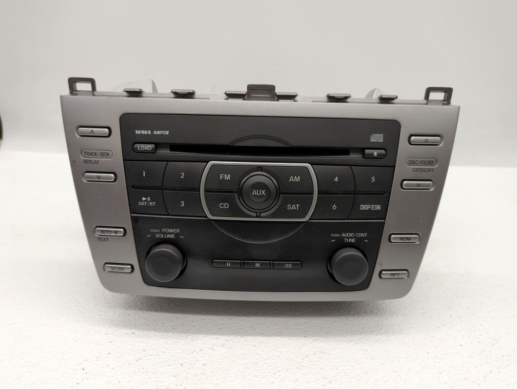 2011-2013 Mazda 6 Radio AM FM Cd Player Receiver Replacement P/N:GEG1 66 9R0 Fits 2011 2012 2013 OEM Used Auto Parts