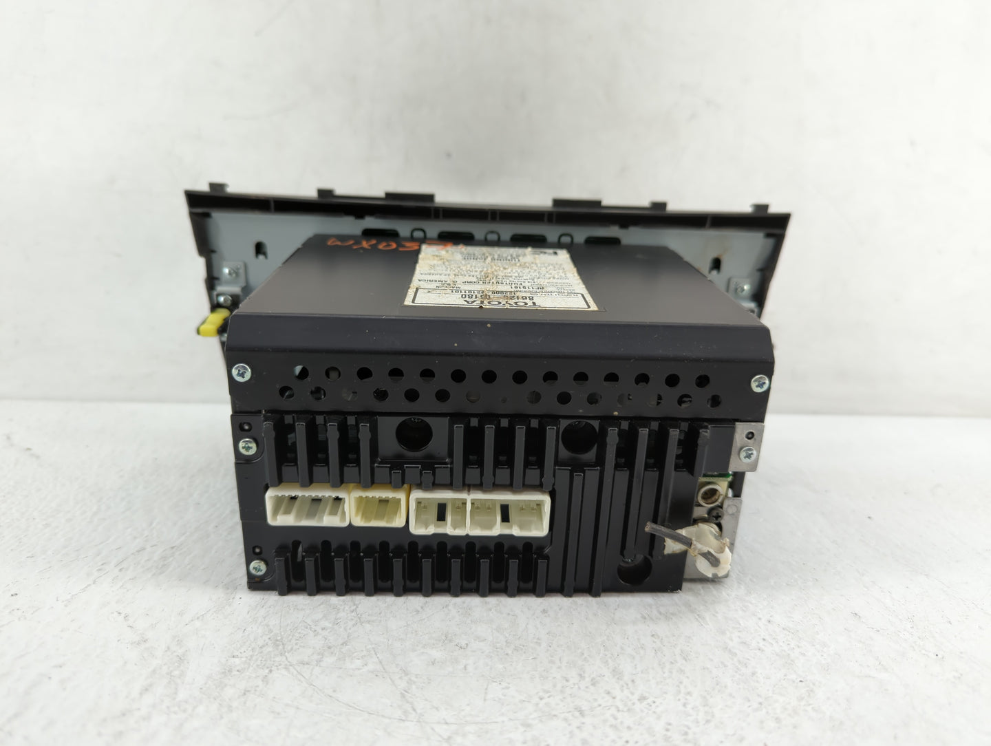 2007-2009 Toyota Camry Radio AM FM Cd Player Receiver Replacement P/N:86120-06180 Fits 2007 2008 2009 OEM Used Auto Parts - Oemusedautoparts1.com
