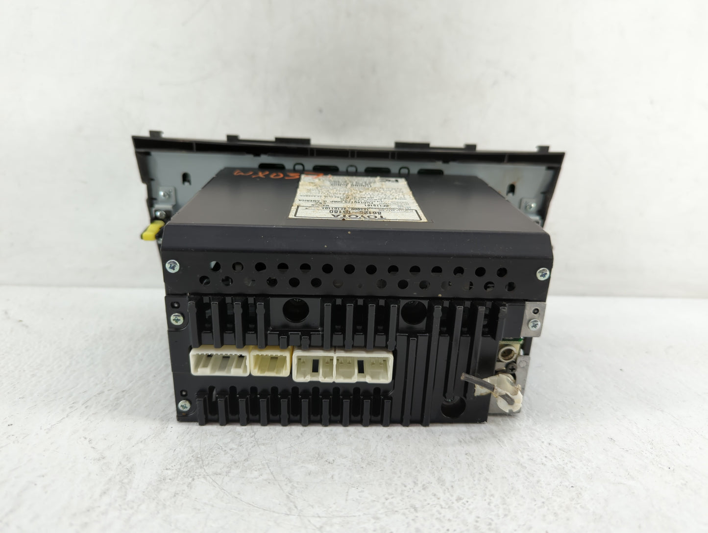 2007-2009 Toyota Camry Radio AM FM Cd Player Receiver Replacement P/N:86120-06180 Fits 2007 2008 2009 OEM Used Auto Parts - Oemusedautoparts1.com