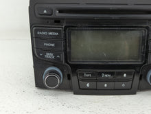 2013-2014 Hyundai Sonata Radio AM FM Cd Player Receiver Replacement P/N:96180-3Q8004X 96180-3Q600 Fits 2013 2014 OEM Used Auto Parts