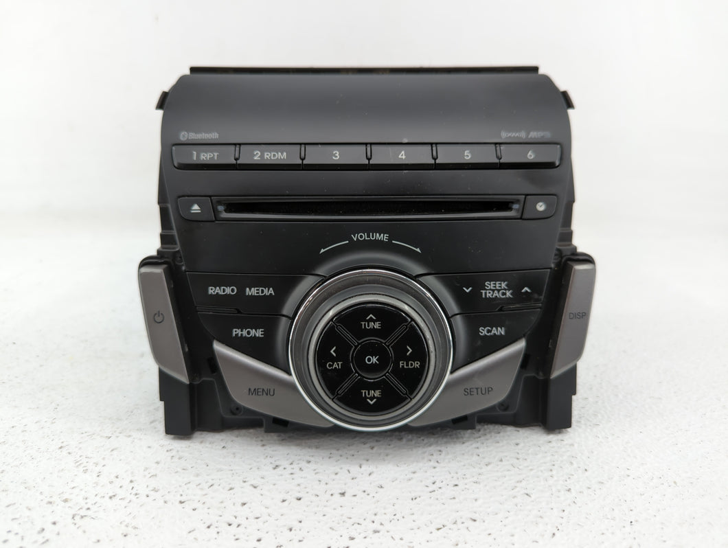 2012-2014 Hyundai Azera Radio AM FM Cd Player Receiver Replacement P/N:96170-3V8004X Fits 2012 2013 2014 OEM Used Auto Parts