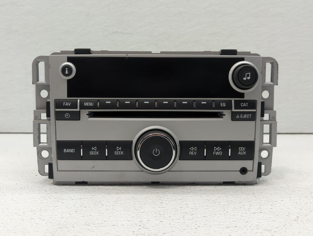 2007 Chevrolet Equinox Radio AM FM Cd Player Receiver Replacement P/N:15945856 15293276 Fits OEM Used Auto Parts