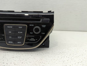 2013 Hyundai Genesis Radio AM FM Cd Player Receiver Replacement P/N:96180-2M117YHG Fits OEM Used Auto Parts