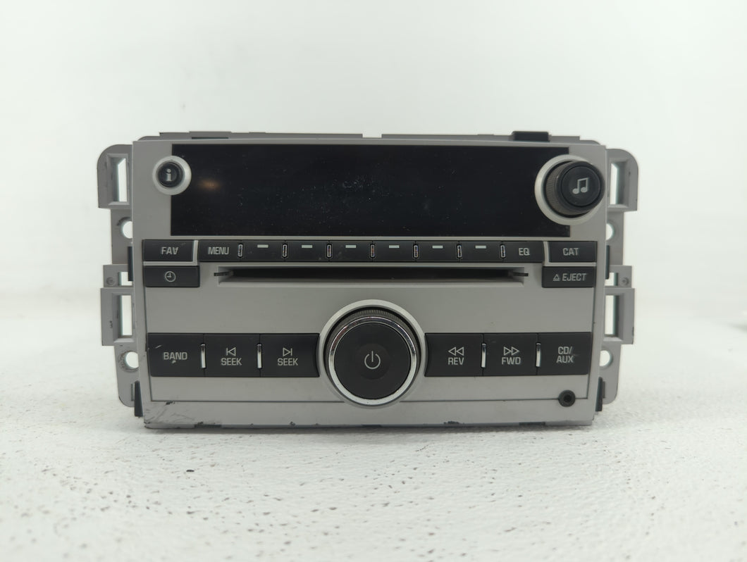 2007 Chevrolet Equinox Radio AM FM Cd Player Receiver Replacement P/N:15945856 15293276 Fits OEM Used Auto Parts