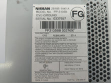 2011-2015 Nissan Rogue Radio AM FM Cd Player Receiver Replacement P/N:28185 1VK1A 28185 1VX2A Fits 2011 2012 2013 2014 2015 OEM Used Auto Parts