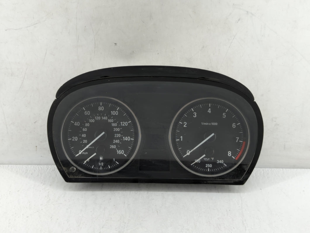 2011-2013 Bmw 328i Instrument Cluster Speedometer Gauges P/N:9242370-01 9283839-01 Fits 2011 2012 2013 OEM Used Auto Parts