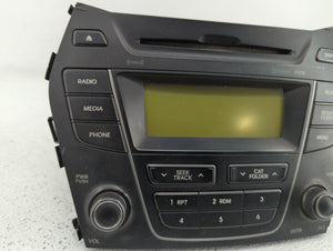 2015-2016 Hyundai Santa Fe Radio AM FM Cd Player Receiver Replacement P/N:96180-4Z1014X 96170-4Z1504X Fits 2015 2016 OEM Used Auto Parts