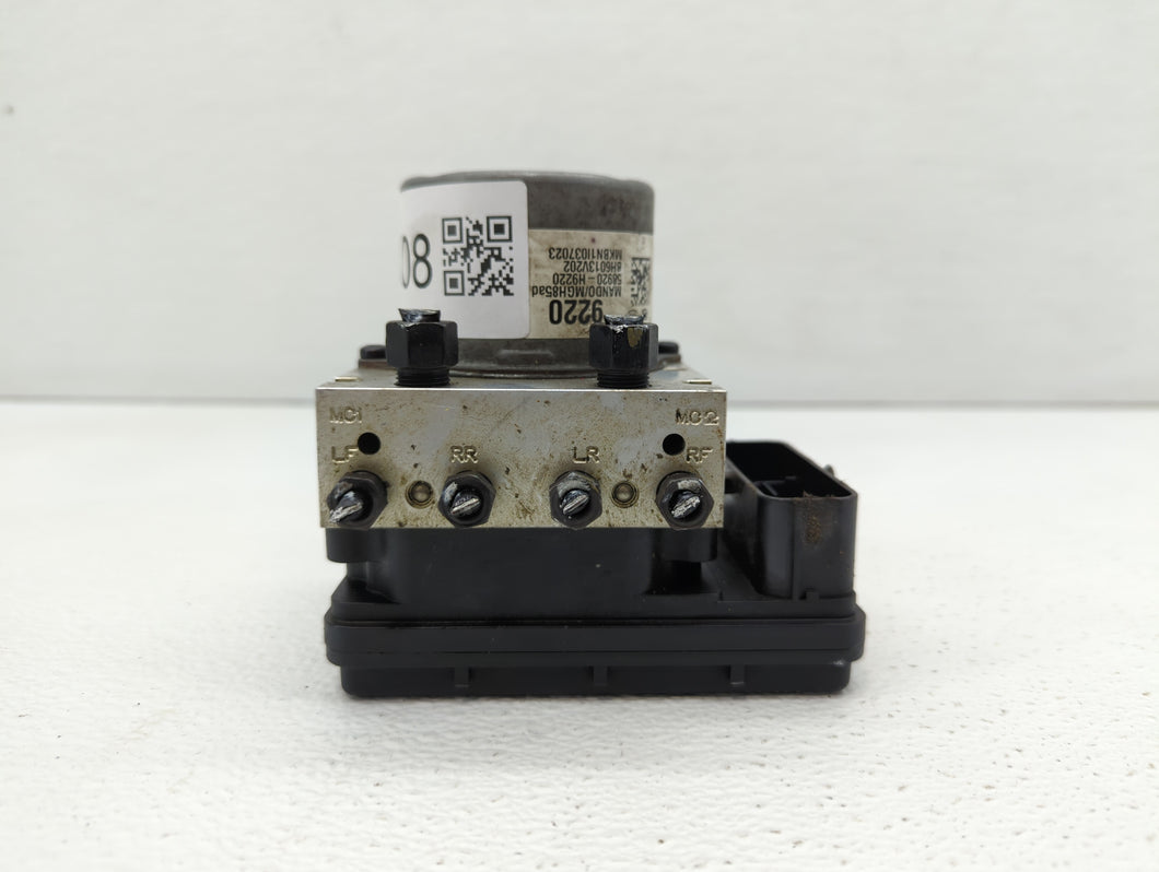 2018-2019 Hyundai Accent ABS Pump Control Module Replacement P/N:58920-1M640 58920-H9220 Fits 2018 2019 OEM Used Auto Parts