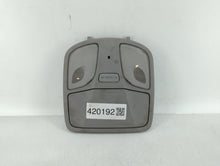 2013 Hyundai Sonata Overhead Roof Console