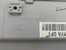 2013 Hyundai Sonata Overhead Roof Console