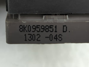 2009-2012 Audi Q5 Master Power Window Switch Replacement Driver Side Left P/N:8K0959851 8K0959855A Fits 2009 2010 2011 2012 OEM Used Auto Parts