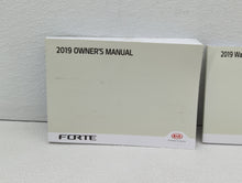 2019 Kia Forte Owners Manual Book Guide OEM Used Auto Parts