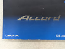 2015 Honda Accord Owners Manual Book Guide OEM Used Auto Parts