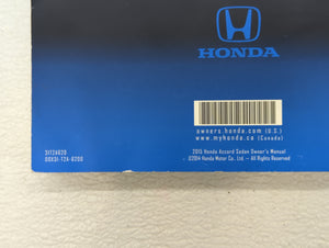 2015 Honda Accord Owners Manual Book Guide OEM Used Auto Parts