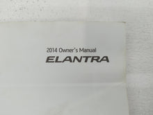 2014 Hyundai Elantra Owners Manual Book Guide OEM Used Auto Parts