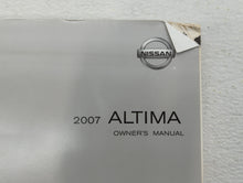 2007 Nissan Altima Owners Manual Book Guide OEM Used Auto Parts