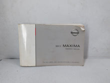 2011 Nissan Maxima Owners Manual Book Guide OEM Used Auto Parts