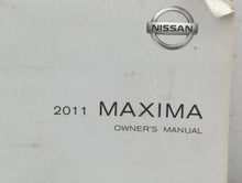 2011 Nissan Maxima Owners Manual Book Guide OEM Used Auto Parts