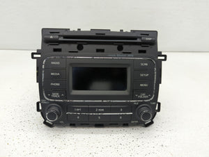 2014-2016 Kia Forte Radio AM FM Cd Player Receiver Replacement P/N:96170A7170WK 96170-A7170WK Fits 2014 2015 2016 OEM Used Auto Parts