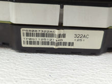 2011-2012 Dodge Caliber Instrument Cluster Speedometer Gauges P/N:P68087322AC P68087322AD Fits 2011 2012 OEM Used Auto Parts