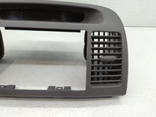 2006 Nissan Xterra Radio Climate Panel Bezel