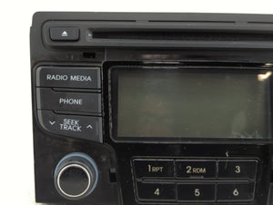 2012-2015 Hyundai Sonata Radio AM FM Cd Player Receiver Replacement P/N:96180-3Q8004X 96180-3Q6004X Fits 2012 2013 2014 2015 OEM Used Auto Parts