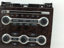 2011-2011 Nissan Maxima Radio Control Panel