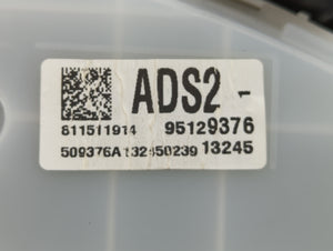 2013-2014 Chevrolet Cruze Instrument Cluster Speedometer Gauges P/N:95129376 95216802 Fits 2013 2014 OEM Used Auto Parts