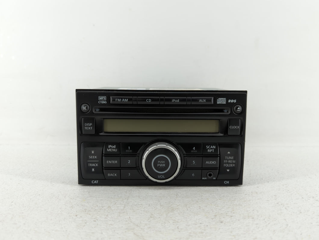 2011-2015 Nissan Rogue Radio AM FM Cd Player Receiver Replacement P/N:28185 1VK1A 28185 1VX2A Fits 2011 2012 2013 2014 2015 OEM Used Auto Parts