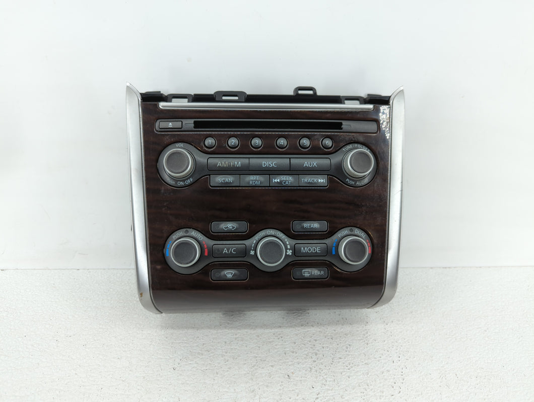 2010-2014 Nissan Maxima Radio Control Panel