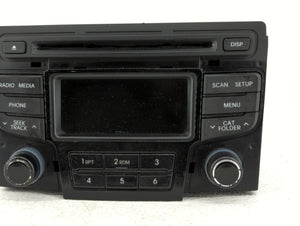 2013-2014 Hyundai Sonata Radio AM FM Cd Player Receiver Replacement P/N:96180-3Q8004X 96180-3Q600 Fits 2013 2014 OEM Used Auto Parts