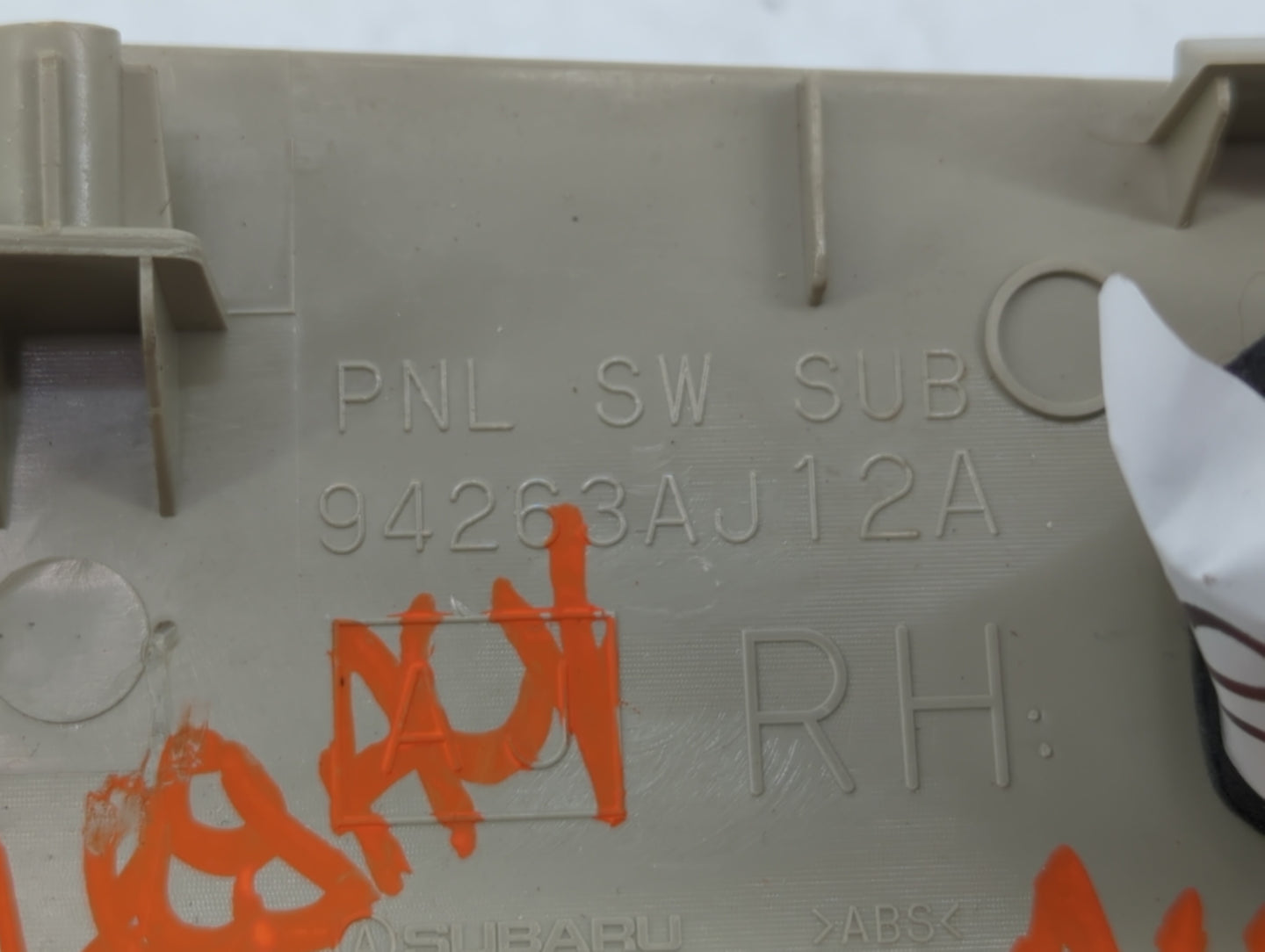 2014 Subaru Legacy Passenger Right Power Window Switch - Oemusedautoparts1.com