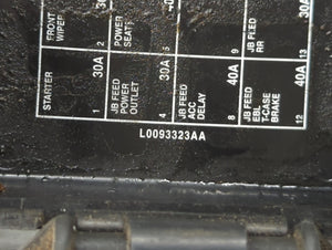 2007-2009 Dodge Durango Fusebox Fuse Box Panel Relay Module P/N:04692227AA Fits 2007 2008 2009 OEM Used Auto Parts